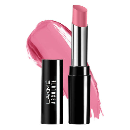 Lakme Absolute Skin Dew Satin Lipstick - 203 Pink Femme