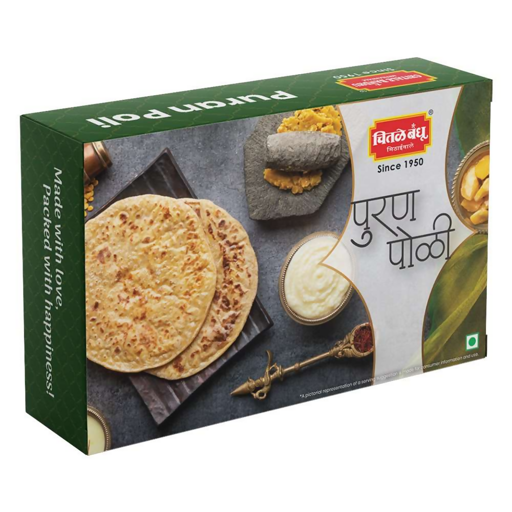 Chitale Bandhu Puran Poli With Ghee Cup - Distacart