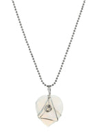 Women's Silver-Toned Blue Silver-Plated Handcrafted Chain - Ruby Raang - Distacart