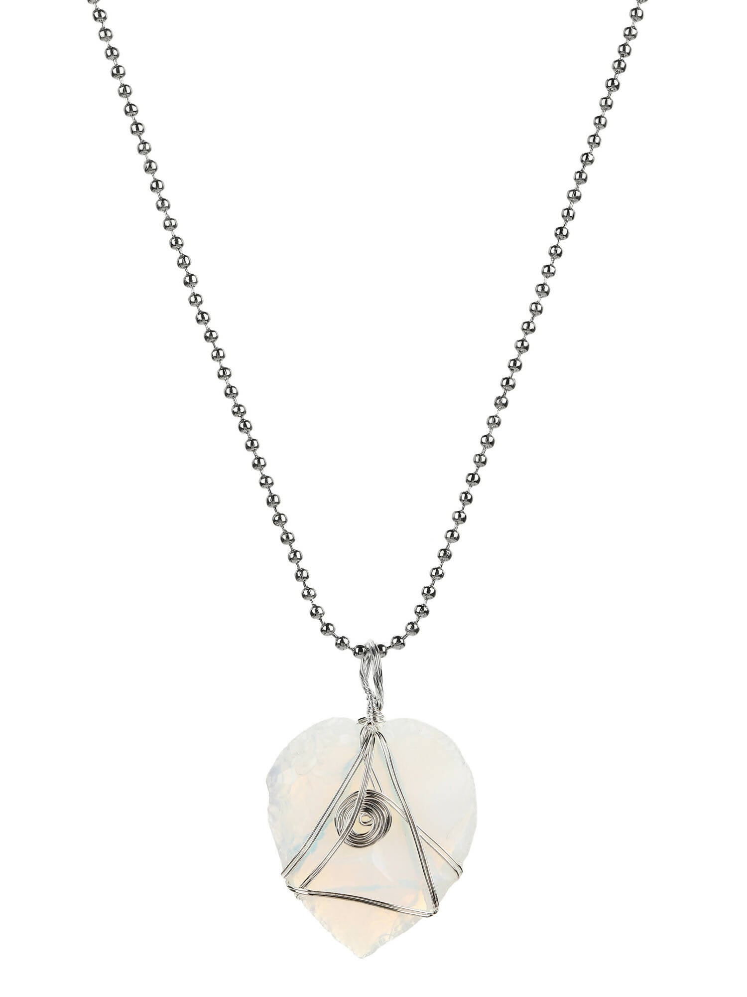 Women's Silver-Toned Blue Silver-Plated Handcrafted Chain - Ruby Raang - Distacart