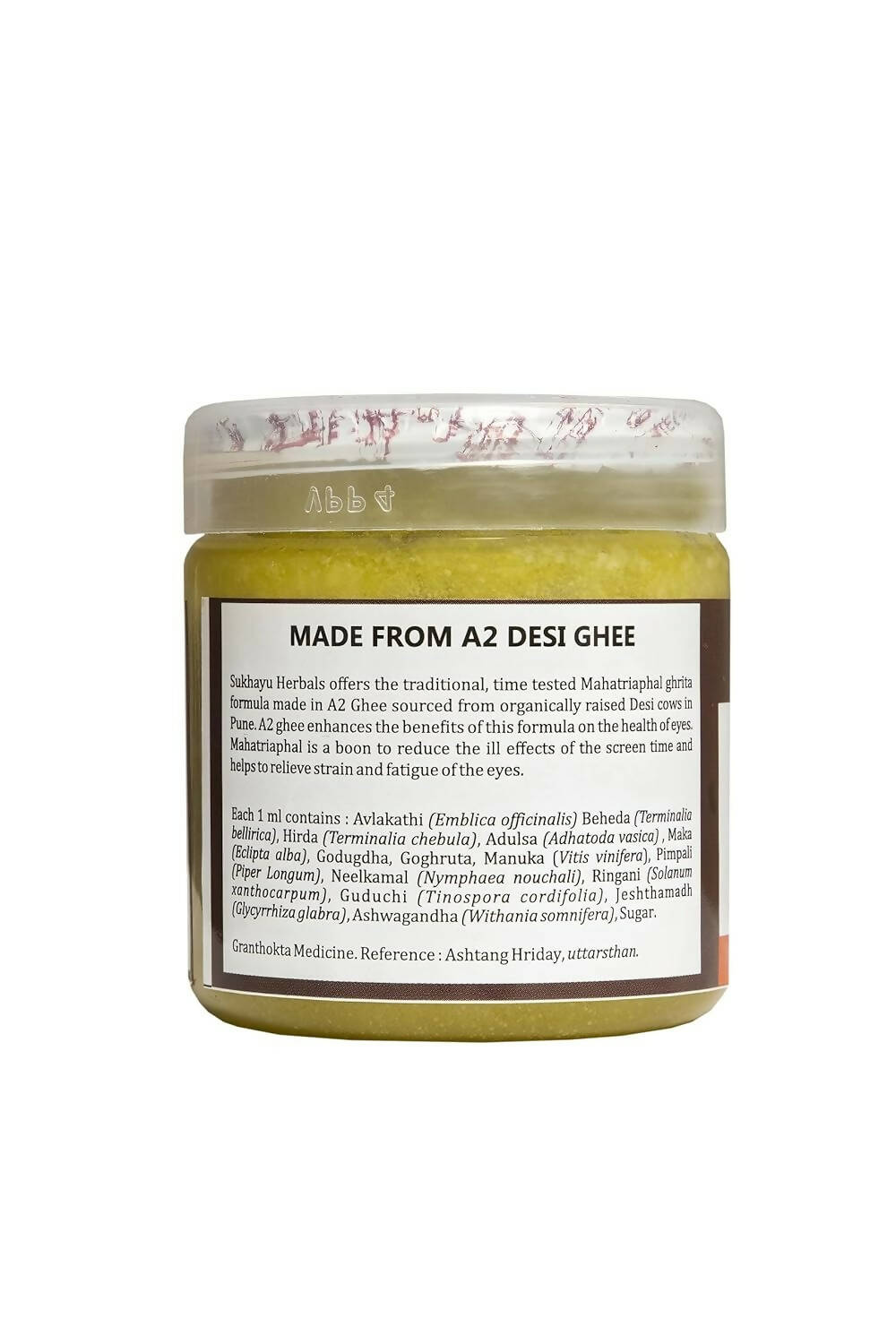 Sukhayu Herbals Mahatriphal Ghrita - Distacart