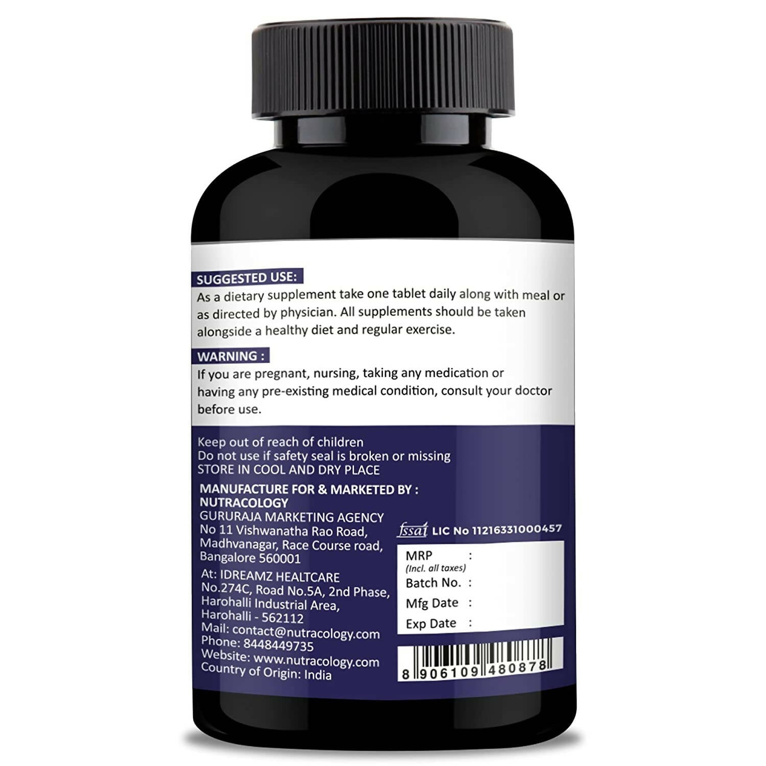 Nutracology Multivitamin for Men for Energy Strength & Stamina Tablets - Distacart