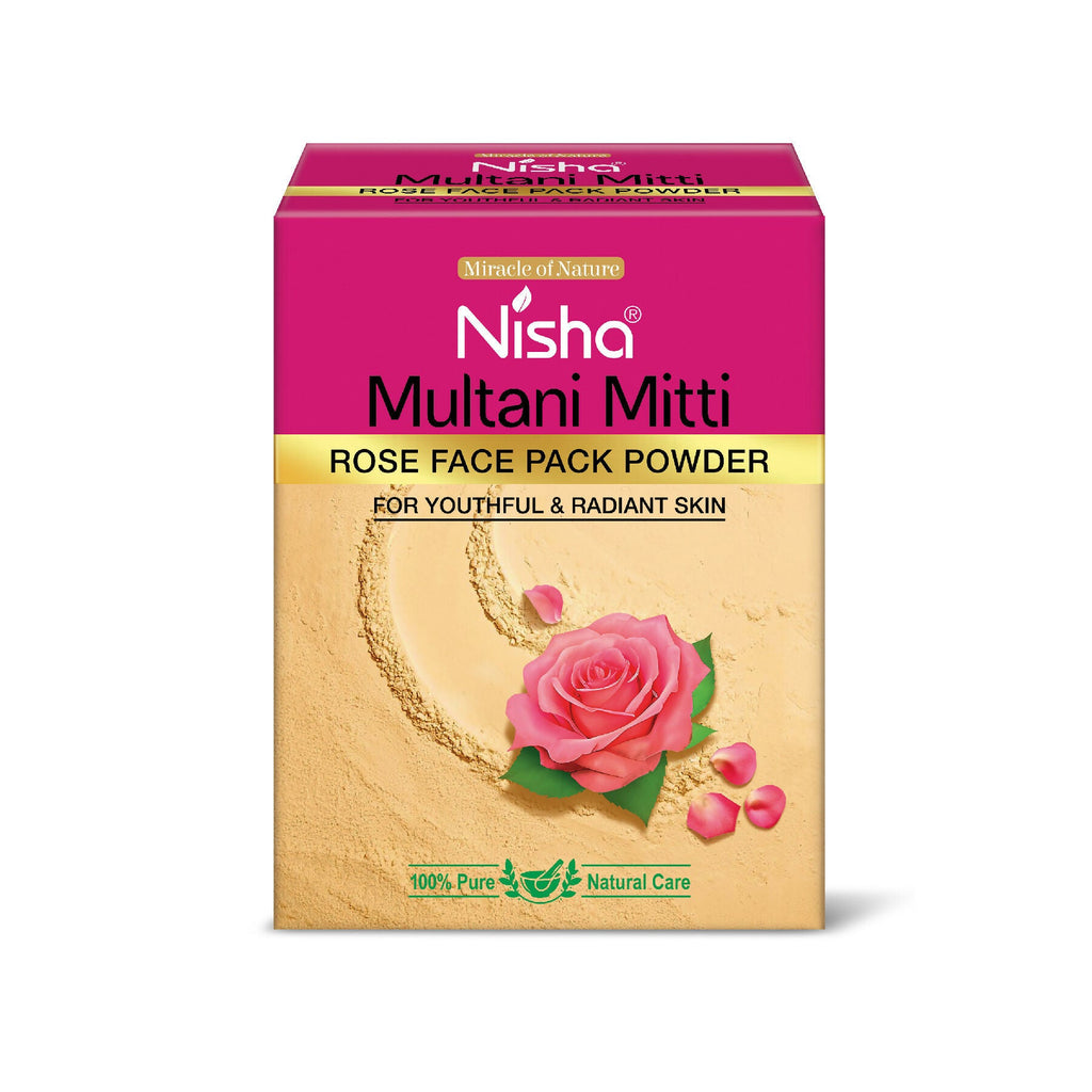 Nisha Rose Multani Mitti for Face | Skin Brightening Face Pack