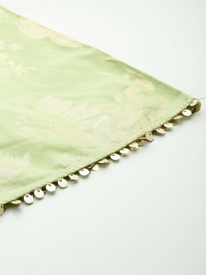 Ahalyaa Women's Traditional Wear Co-ods - Green - Distacart