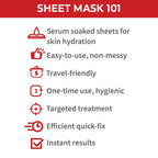 Nykaa Skin Secrets Exotic Indulgence Rose + Goat Milk Sheet Mask For Nourished & Radiant Skin