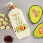 Tikitoro Kids Soothing Body Lotion 100% Vegan with Avocado, Cocoa Butter, Kashmiri Saffron Extract, Moisturizes, Soothes & Nourishes Skin