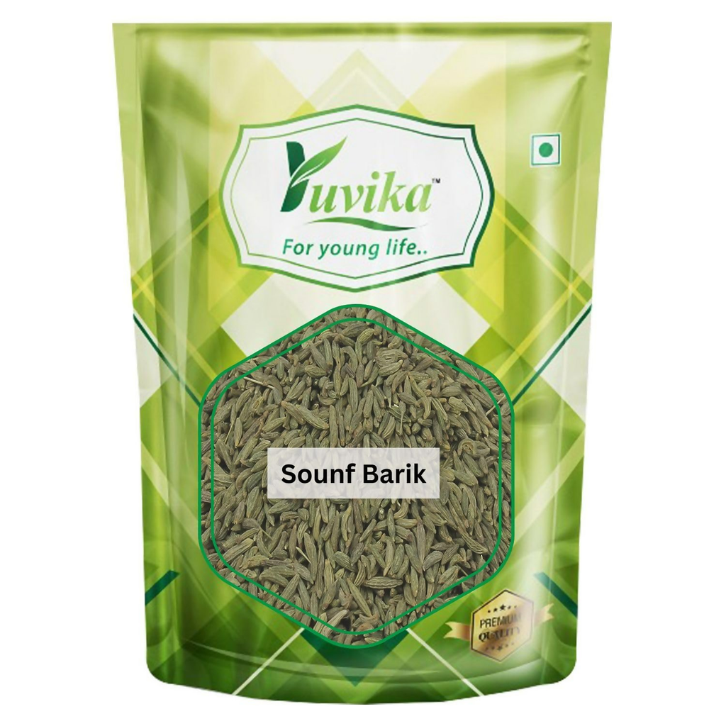 Yuvika Sonf Choti - Saunf Barik - Foeniculum Vulgare - Fennel Seeds Small - Distacart