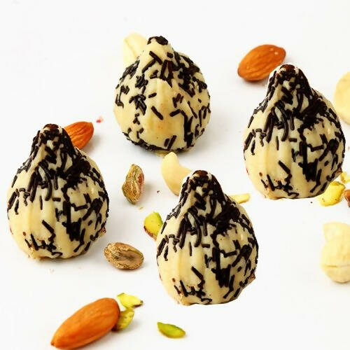 Ghasitaram Kaju Choco Vermicillie Modaks - Distacart