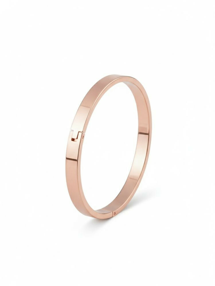NVR Men's Rose Gold Kada Bracelet - Distacart