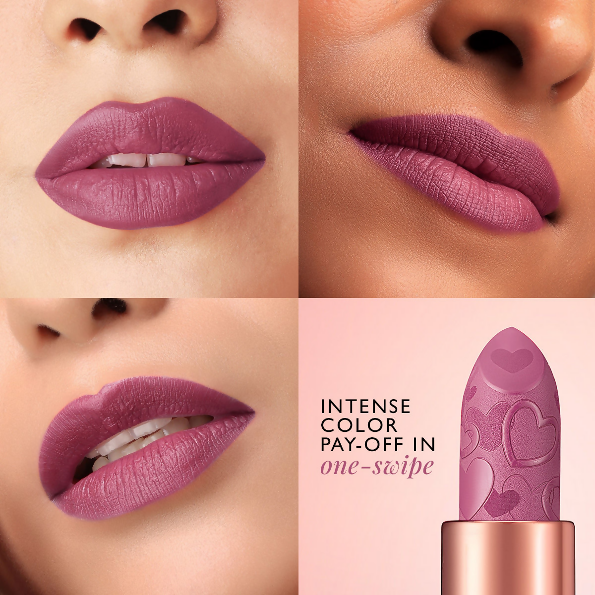 MyGlamm Pout By Karan Johar Intense Matte Plumping Lipstick - Paparazzi Pout