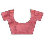 Joban Fashion Baby Pink Handloom Banarasi Organza Silk Khatali Butta Work Saree - Distacart