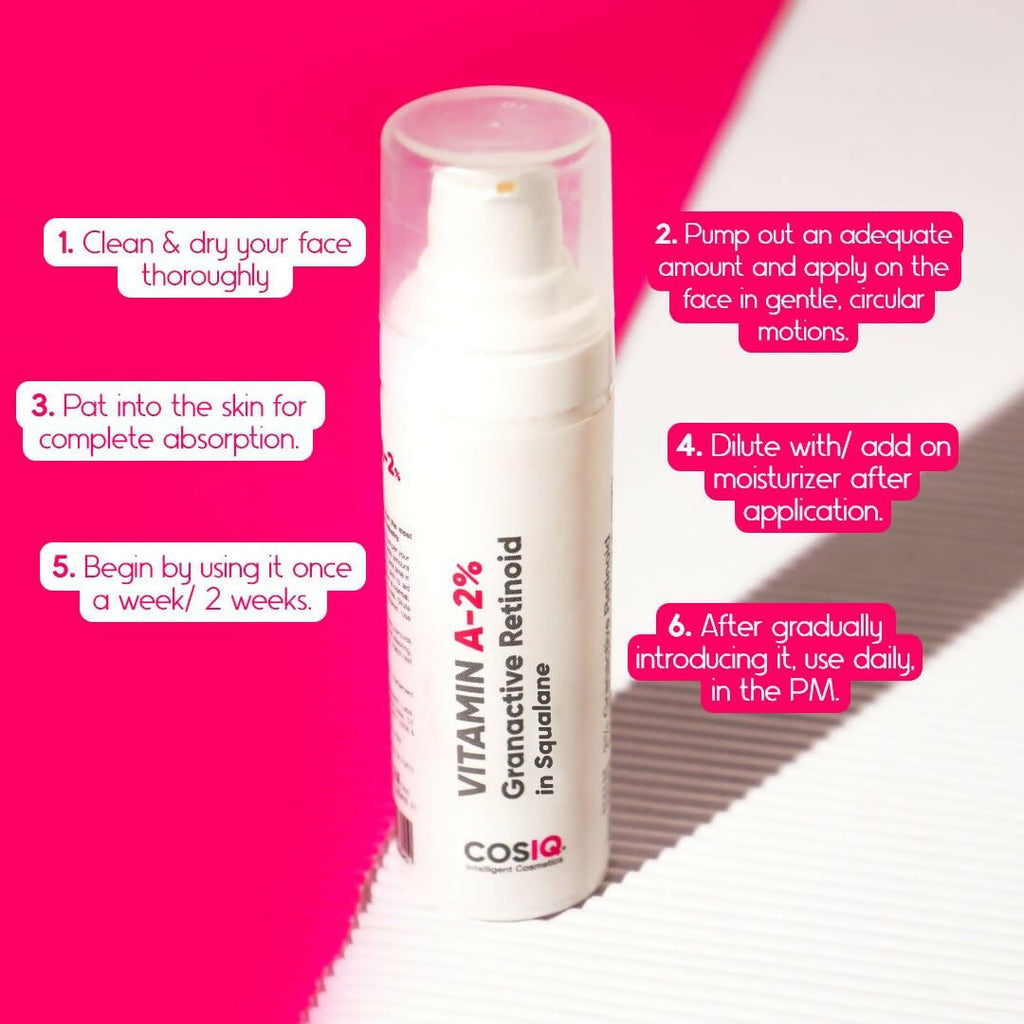 Cos-IQ Vitamin A-2% Granactive Retinoid in Squalane
