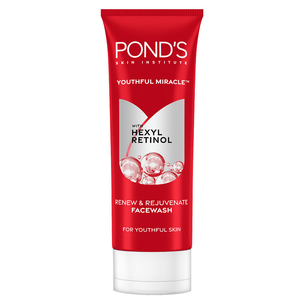 Ponds Youthful Miracle Hexyl Retinol, Renew & Rejuvenate Face Wash