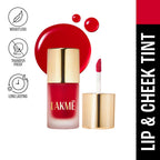 Lakme 9To5 Double Duty Lip & Cheek Water Stain, Transferproof & Long Lasting , Sunset Kiss