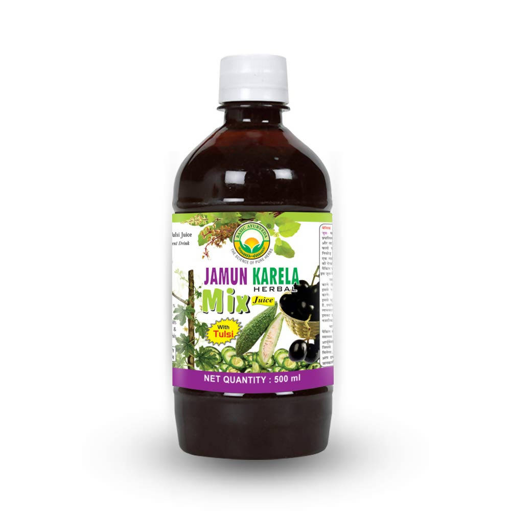 Basic Ayurveda Jamun Karela Herbal Mix Juice Online