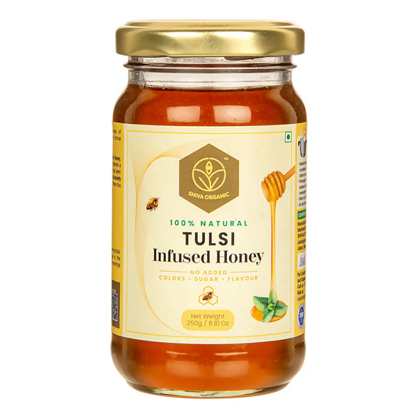 Shiva Organic Tulsi Infused Honey - Distacart