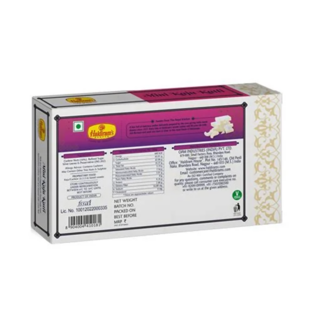 Haldiram's Mini Kaju Katli - Distacart