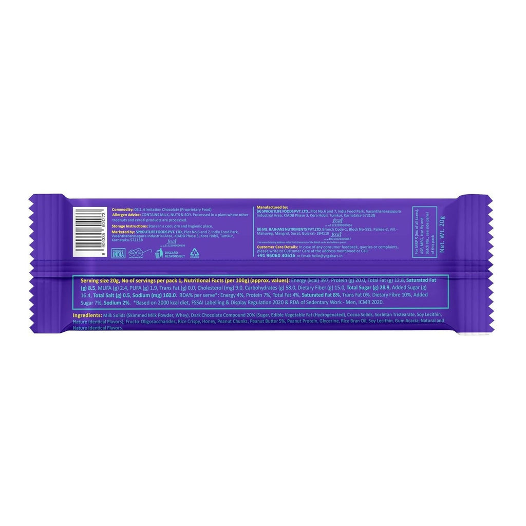 Yoga Bar Protein minis and Choco Peanut Bars Butter Combo - Distacart