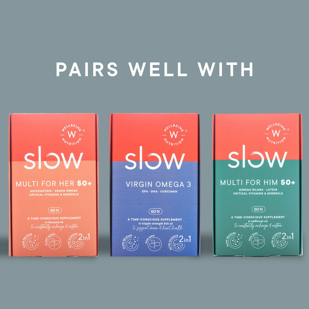 Wellbeing Nutrition Slow | Bone & Joint Support Capsules - Distacart