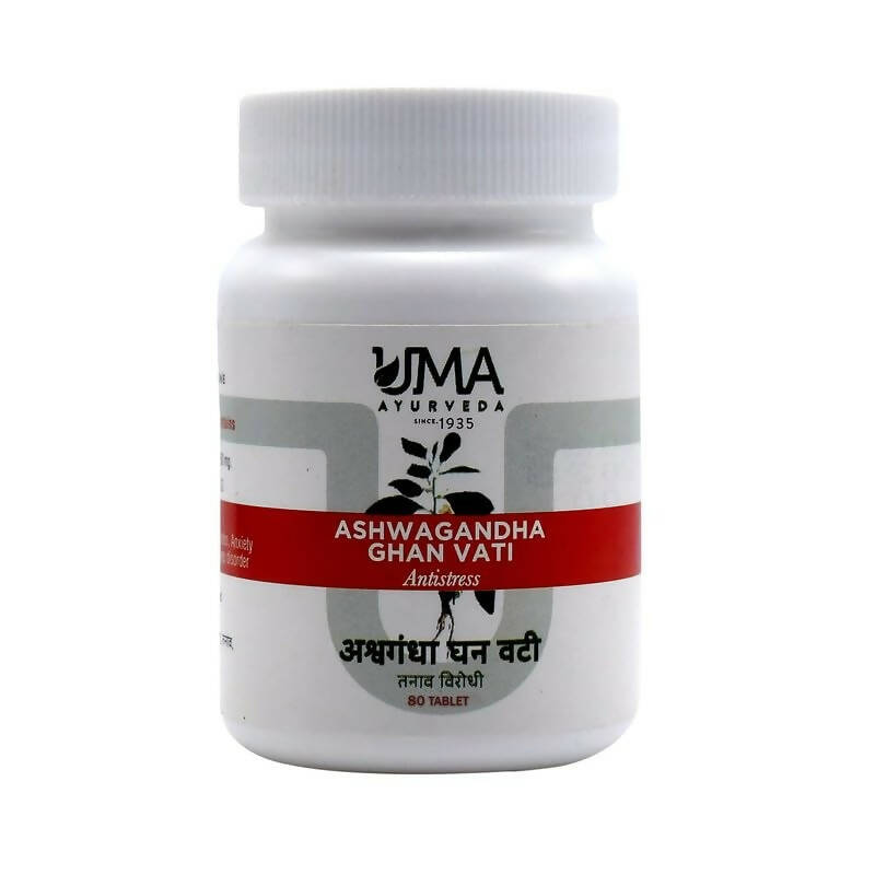 Uma Ayurveda Ashwagandha Ghan Vati Tablets - Distacart