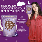 Rize Energy Bar Dream Bites - Milk Chocolate - Distacart