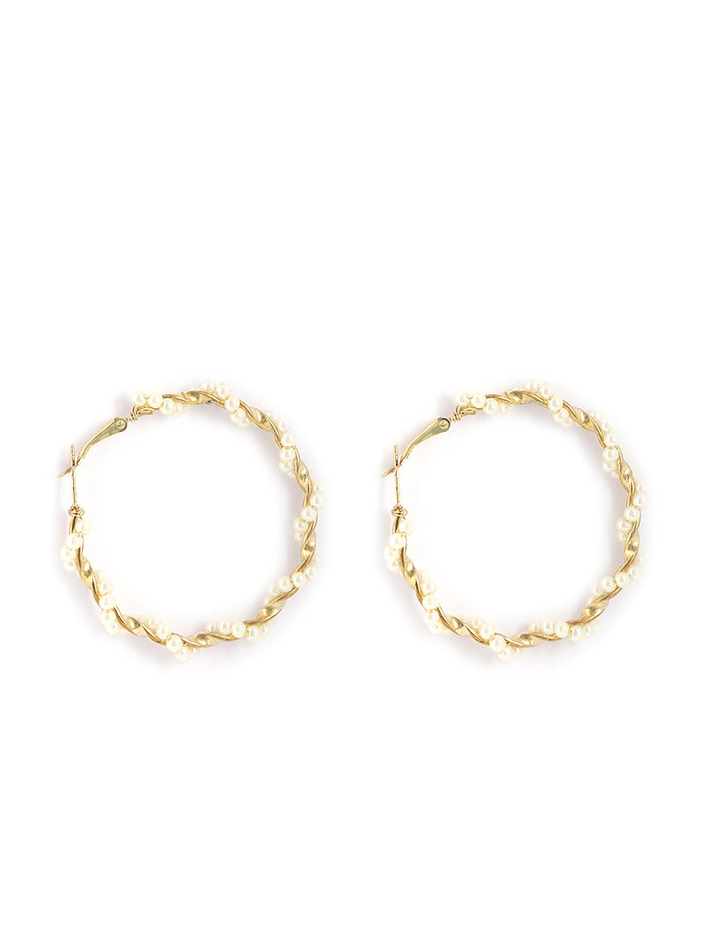 Gold-Plated Alloy Set Of 6 Designer Earrings - The Pari - Distacart