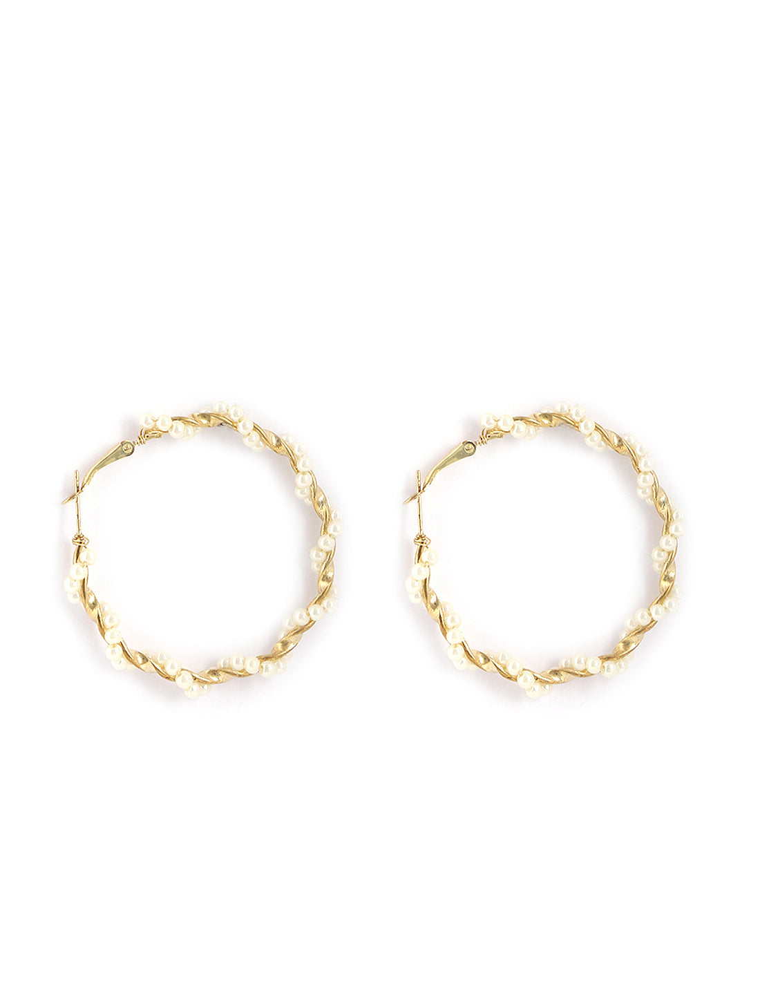 Gold-Plated Alloy Set Of 6 Designer Earrings - The Pari - Distacart