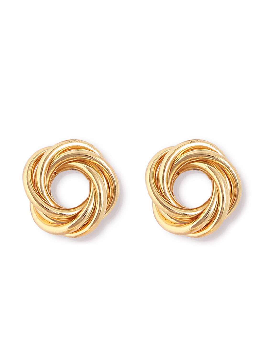 Gold-Plated Alloy Set Of 6 Designer Earrings - The Pari - Distacart