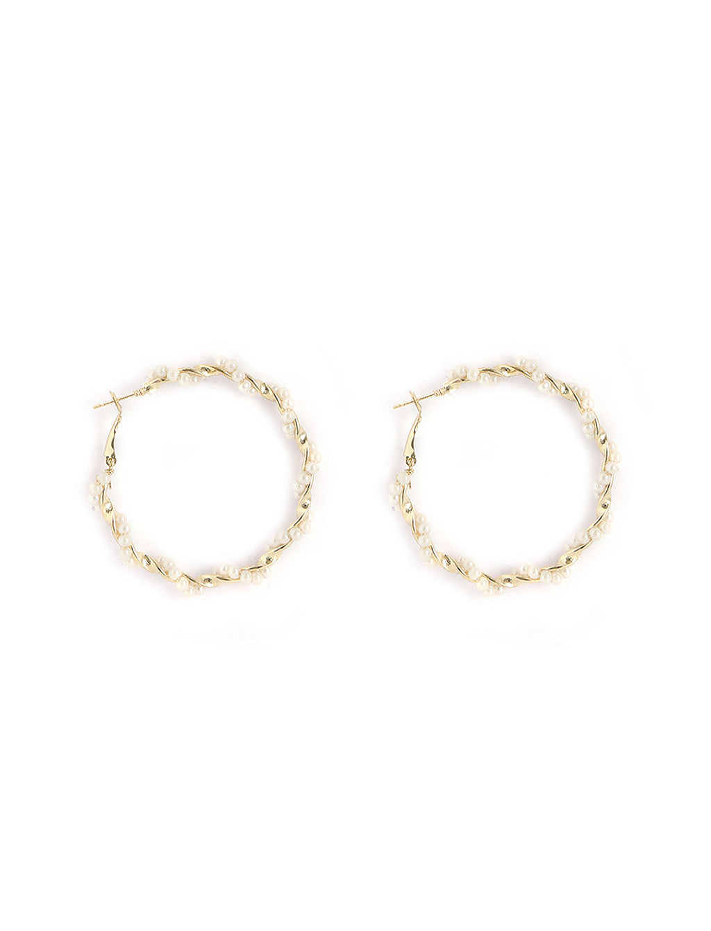 Gold-Plated Alloy Set Of 6 Designer Earrings - The Pari - Distacart