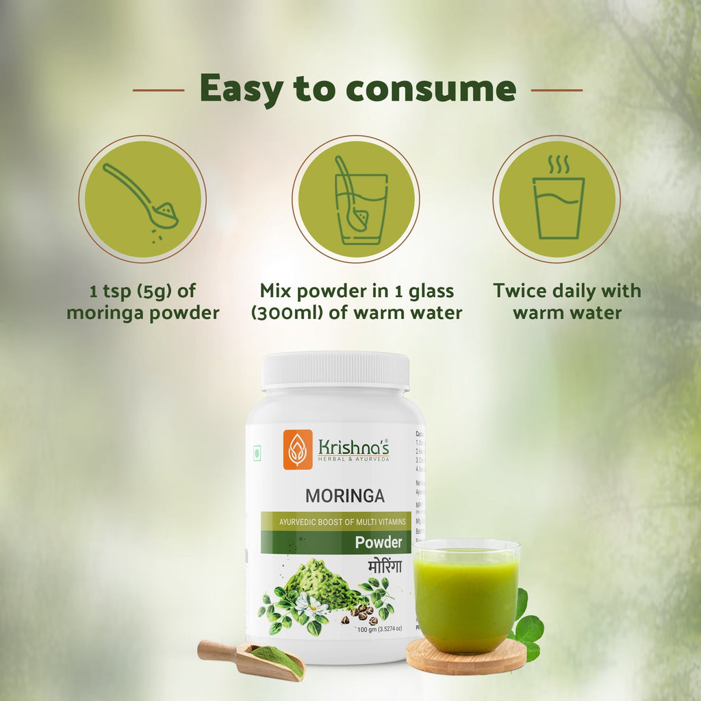 Krishna'S Herbal & Ayurveda Moringa Powder - Distacart