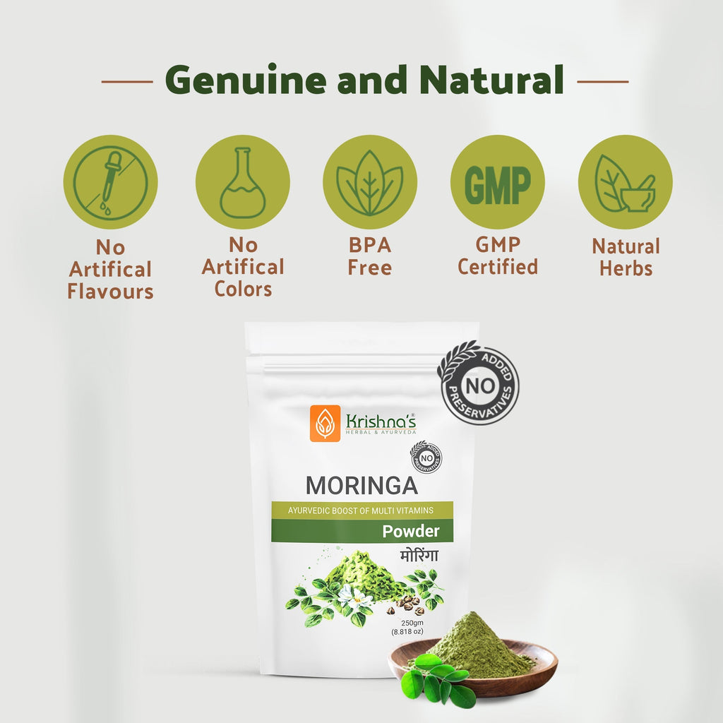 Krishna'S Herbal & Ayurveda Moringa Powder - Distacart