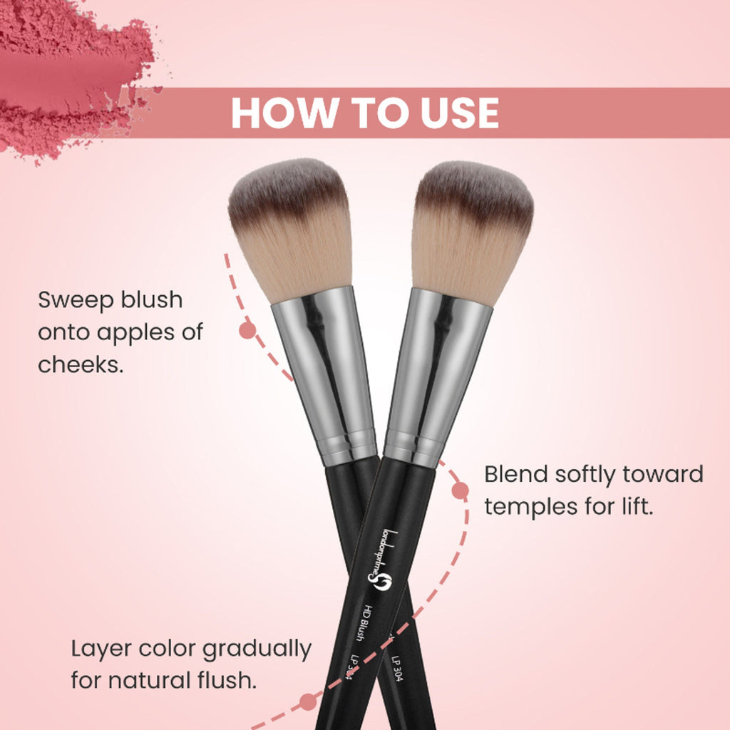 London Prime HD Blush Brush-LP304 ( Formerly London Pride Cosmetics )
