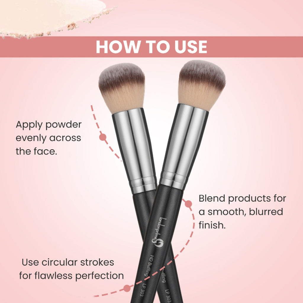 London Prime HD Buffing Brush-LP303 ( Formerly London Pride Cosmetics )