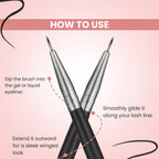 London Prime HD Eyeliner Brush-LP312 ( Formerly London Pride Cosmetics )