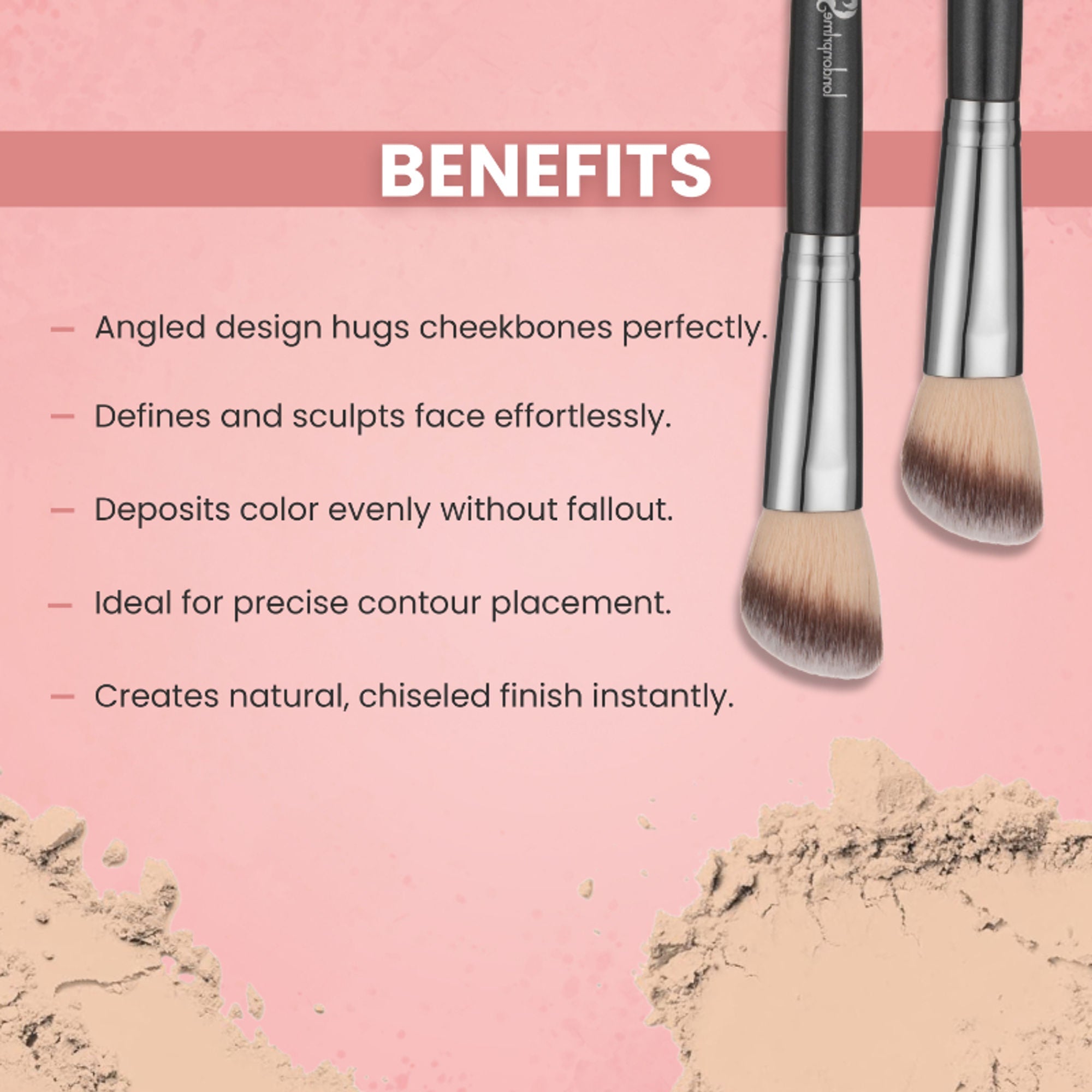 London Prime HD Contour Brush-LP308 ( Formerly London Pride Cosmetics )