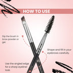 London Prime HD Brow And Angular Brush-LP313 ( Formerly London Pride Cosmetics )