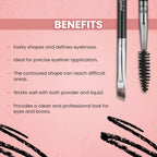 London Prime HD Brow And Angular Brush-LP313 ( Formerly London Pride Cosmetics )
