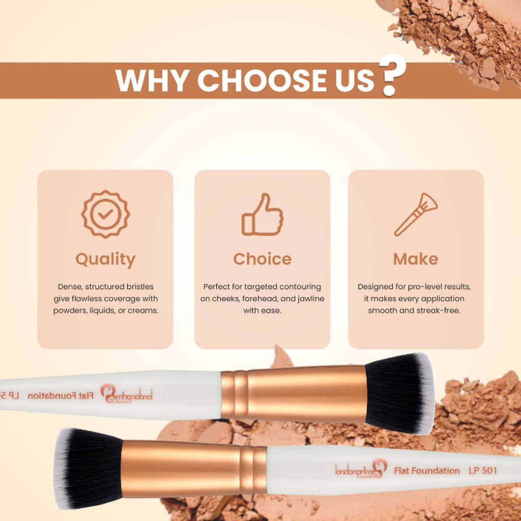 London Prime Cosmetics GS Flat Foundation Brush