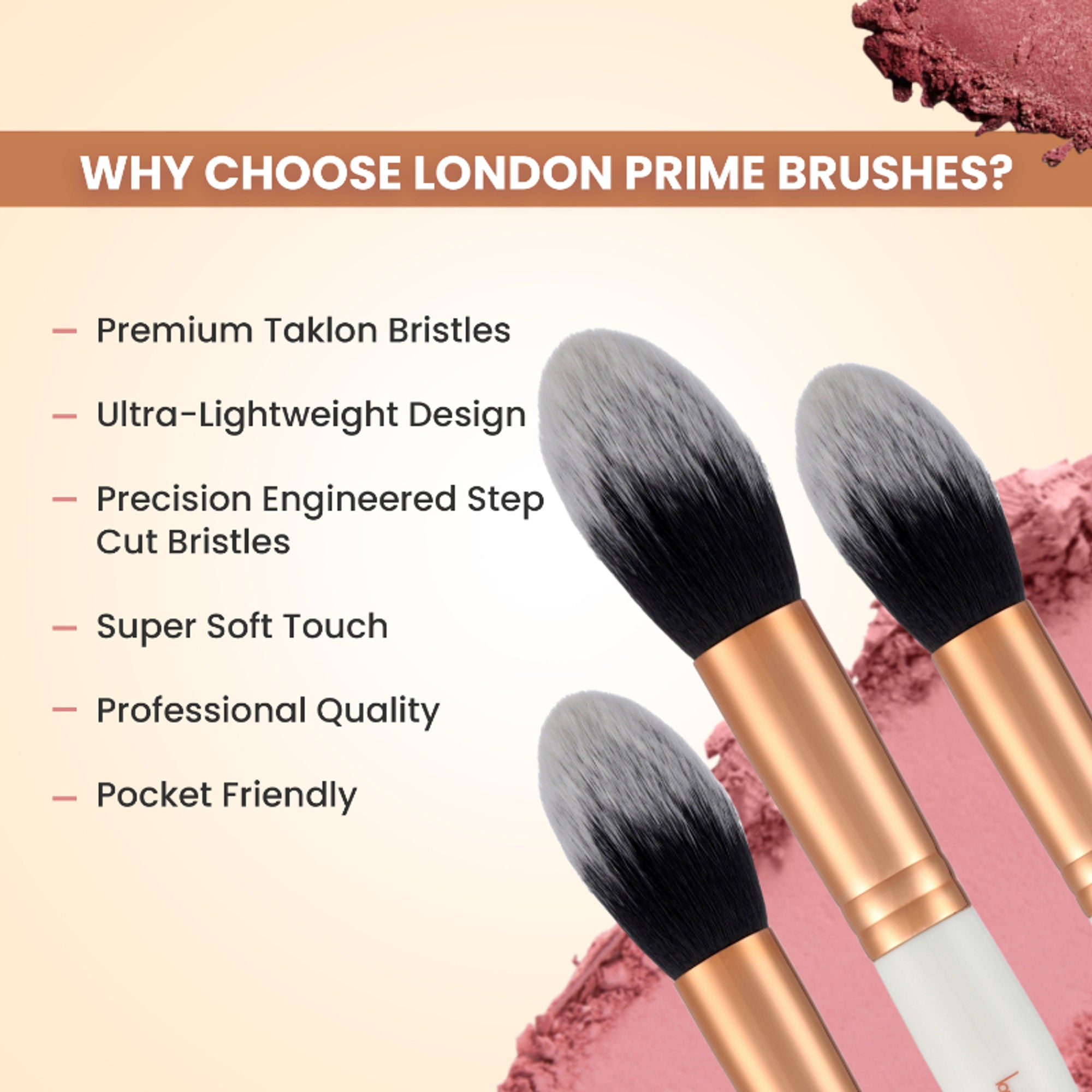 London Prime Cosmetics GS Blush Brush