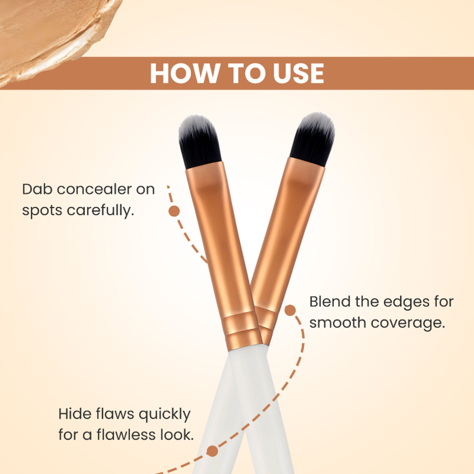 London Prime Gs Concealer Brush