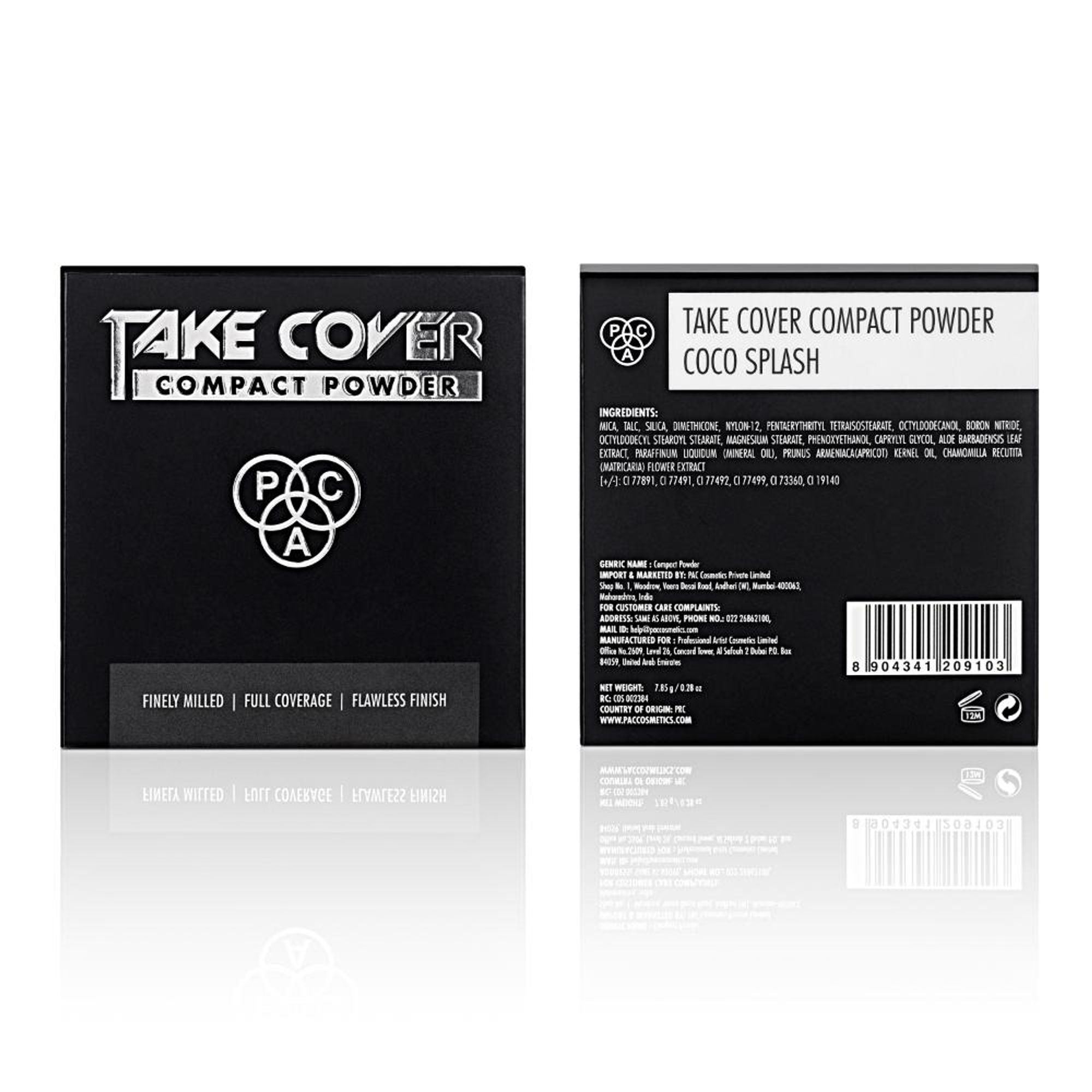 PAC Studio Take Cover Compact Powder - 20 coco Splash
