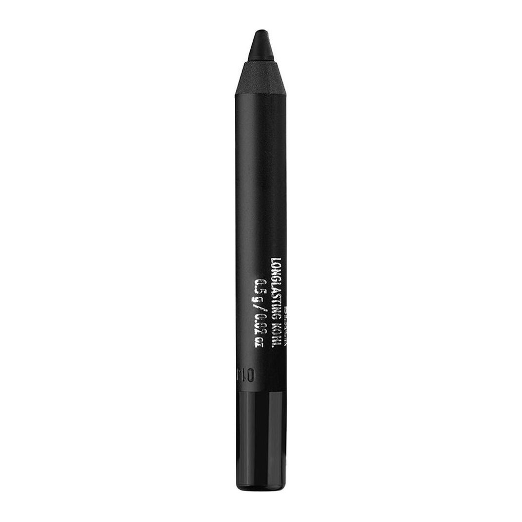 PAC Studio Longlasting Kohl Pencil Mini Black - Waterproof Intense Payoff, One Swipe Application - Distacart