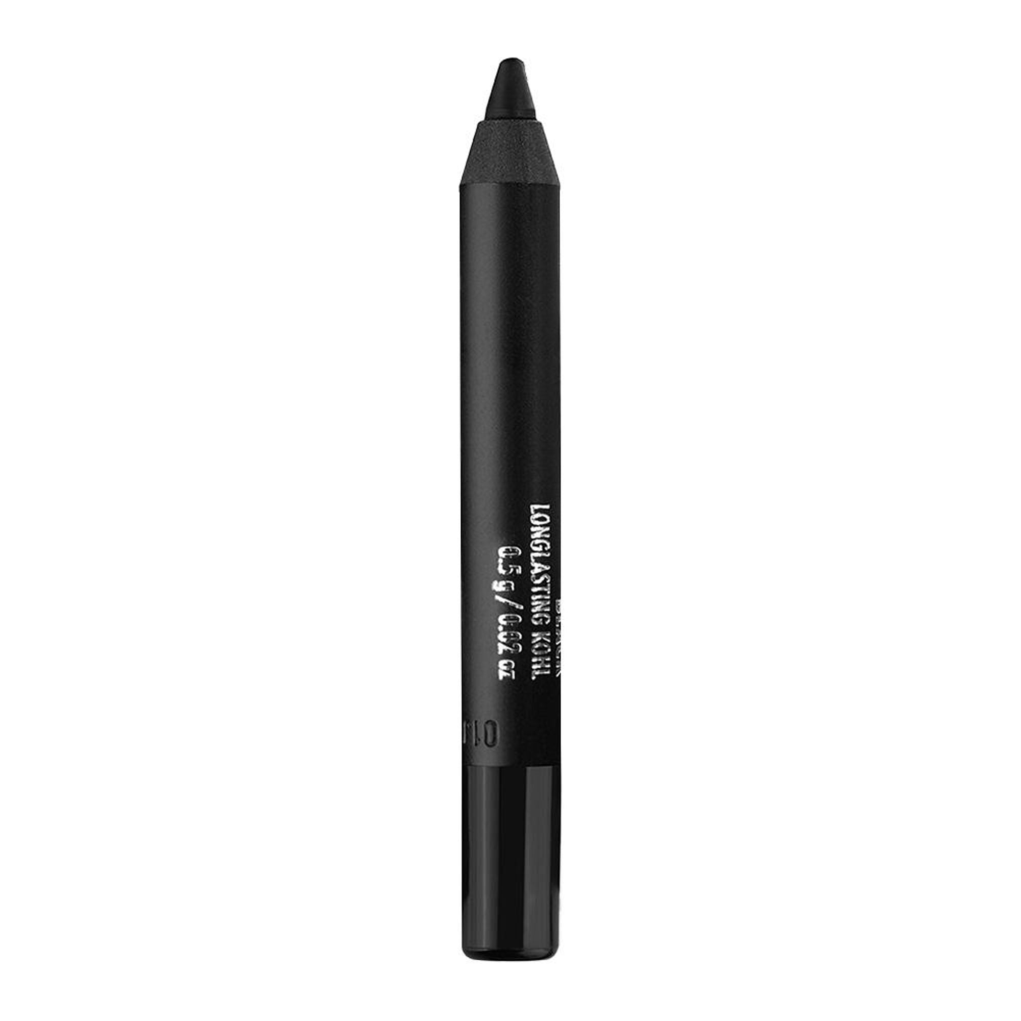 PAC Studio Longlasting Kohl Pencil Mini Black - Waterproof Intense Payoff, One Swipe Application - Distacart