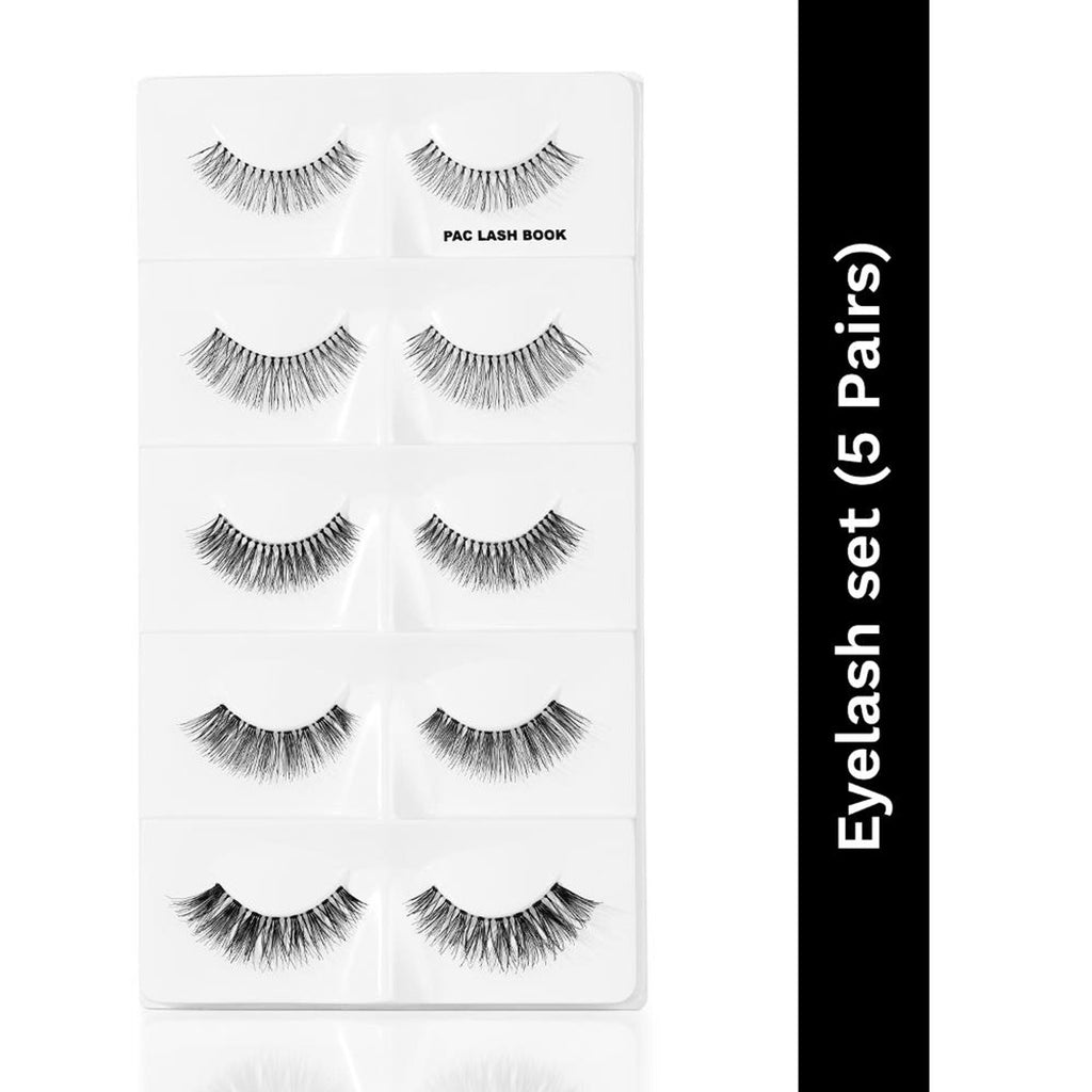 PAC Studio Lash Book Season 1 - Mix of Natural & Bold Lashes, Reusable up to 12X, Lightweight All-Day Wear