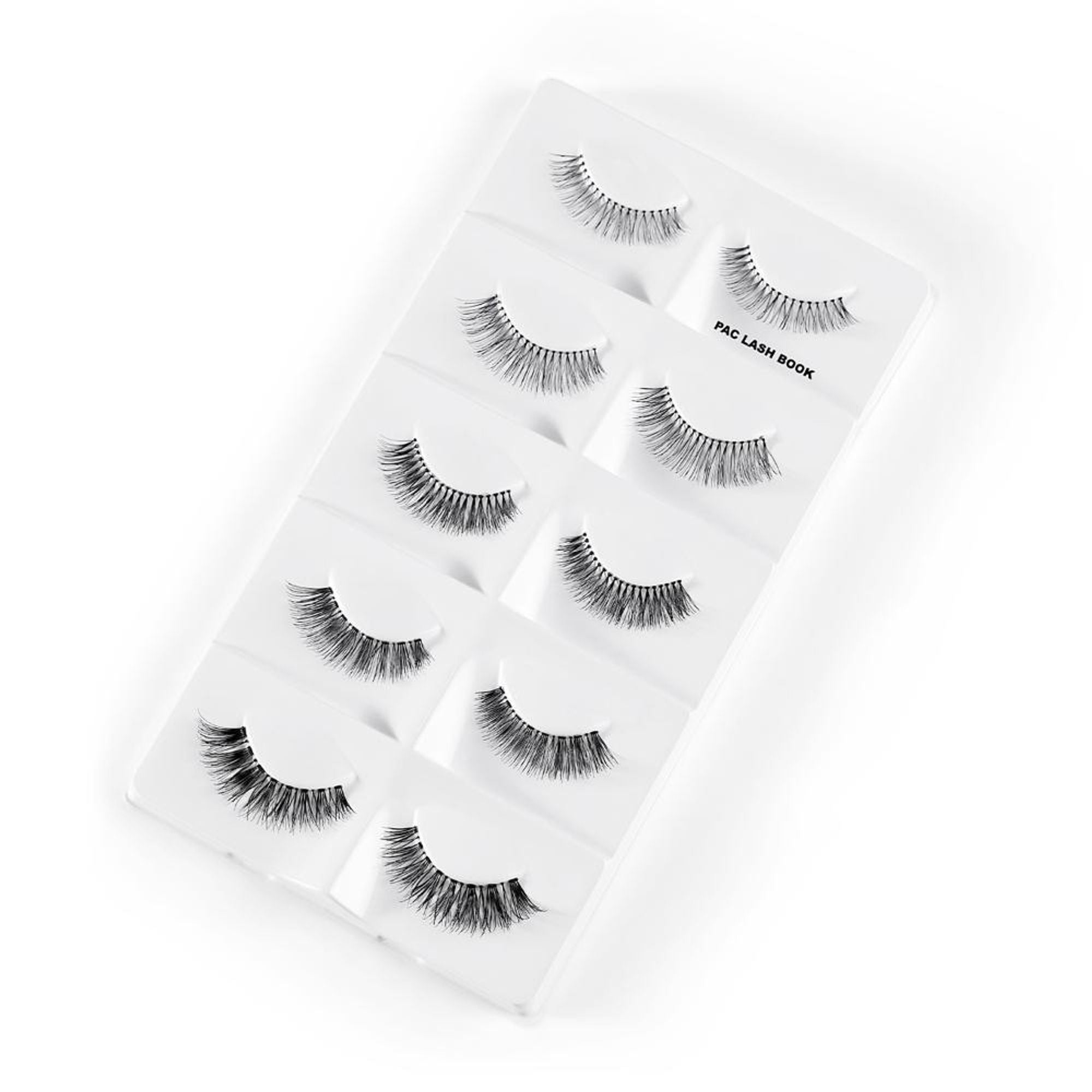 PAC Studio Lash Book Season 1 - Mix of Natural & Bold Lashes, Reusable up to 12X, Lightweight All-Day Wear