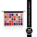 PAC Studio Vibe Eyeshadow Palette X40 Season 2 - Blendable Formula, Intense Color Payoff, Richly Pigmented