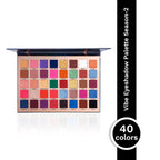 PAC Studio Vibe Eyeshadow Palette X40 Season 2 - Blendable Formula, Intense Color Payoff, Richly Pigmented