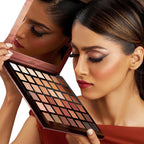 PAC Studio Prism Eyeshadow Palette X42 Neutrals - High Impact Mattes Pearls & Shimmers, Blendable Formula