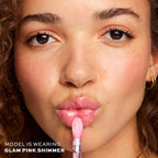 Makeup Revolution Pout Lip Oil - Pink Shimmer - Distacart