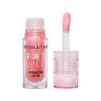 Makeup Revolution Pout Lip Oil - Pink Shimmer - Distacart